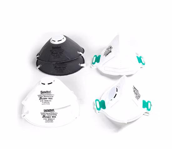 Großhandel FDA-Standard Niosh N95 Bequeme 4-fach Partikel-Atemschutzmasken zum Schutz vor Staub und Sicherheit N95