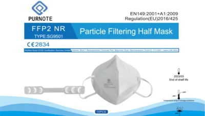 Partikelfilter-Halbmaske KN95 mit oder ohne ventillose Maske, Ce-Zertifikat